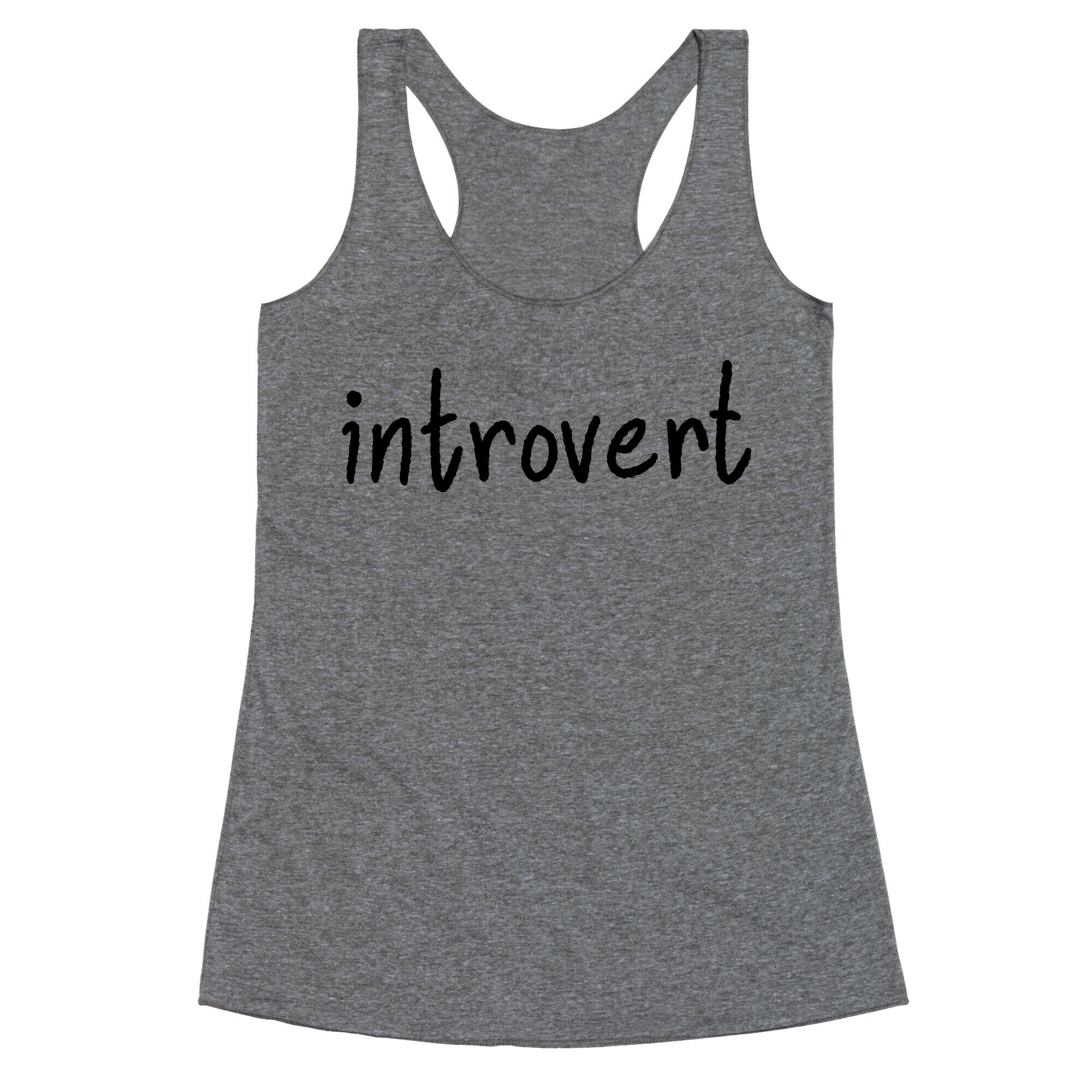 Introvert Racerback Tank